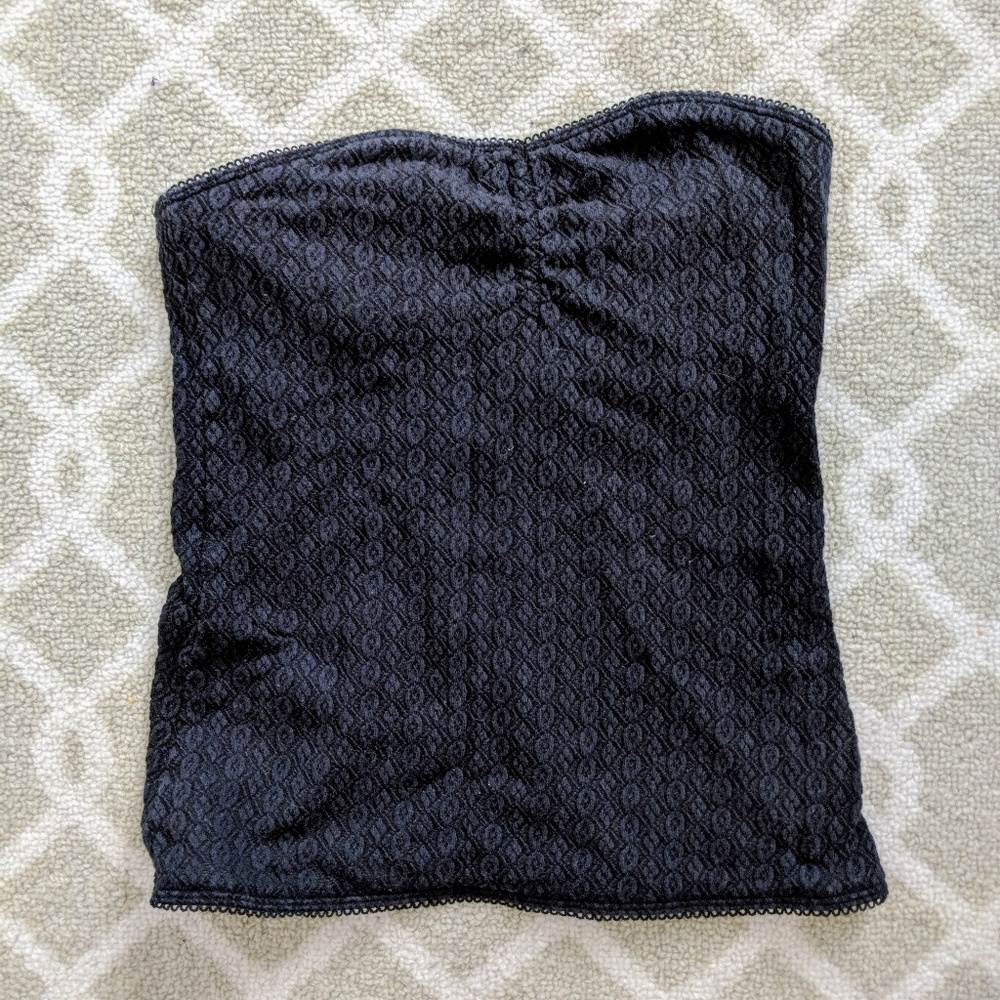 Aerie Black Tube Top